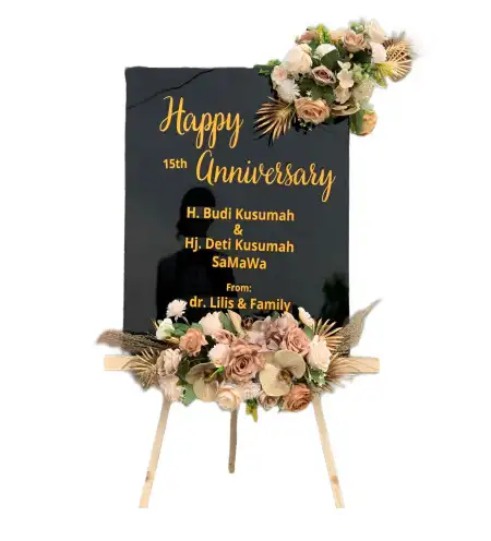 Papan Bunga Akrilik Gondoriyo
