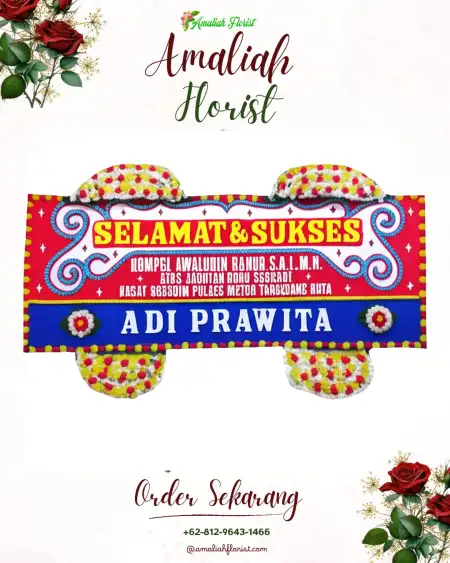 Papan Bunga Ucapan Selamat Gondoriyo